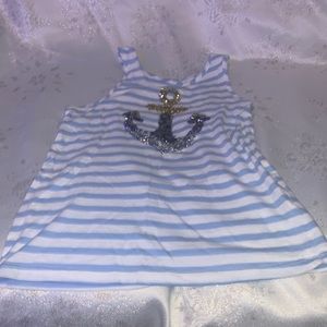 ✔️Girls anchor tank top